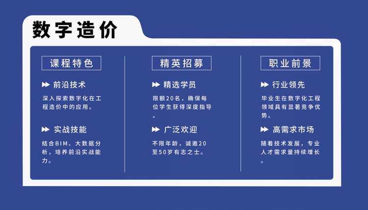 八维教育建筑工程造价培训