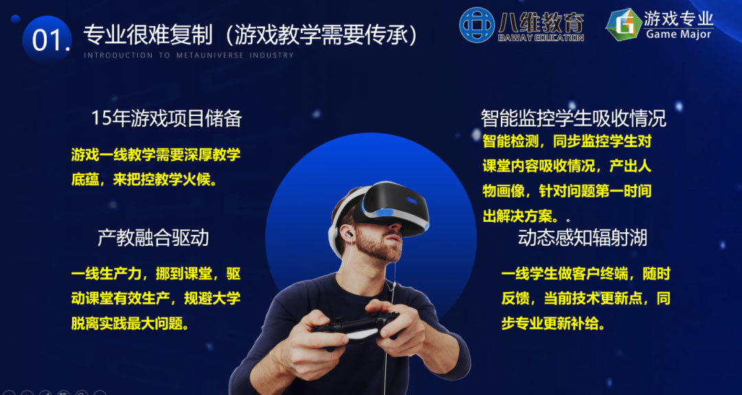 学习八维游戏专业的独特优势